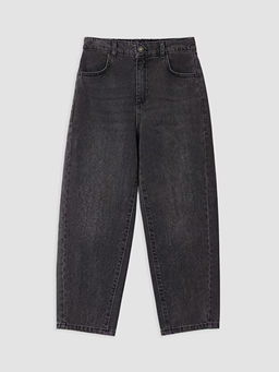 Baggy Fit Erkek ?ocuk Jean Pantolon