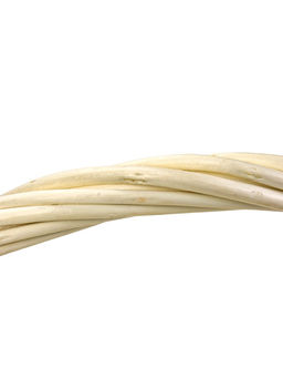 Корзина плетёная для хранения Rama, с ручкой, бежевая, набор 3 шт.