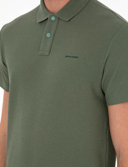 Haki Slim Fit Ti__rt - Pierre cardin фото 14