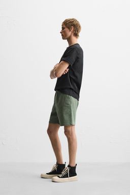 RELAXED FIT BERMUDA SHORTS - Zara фото 22