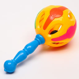 Набор погремушек Яркий маракас, 2 шт, цвет МИКС - Крошка я фото 2