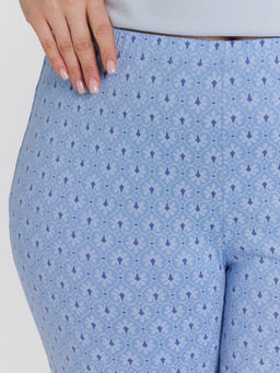 Пижама женская голубая с принтом Find the dream - Mark formelle фото 6