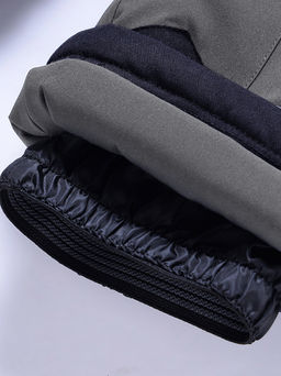 Горнолыжный костюм Valianly детский для мальчика серого цвета 9201Sr  фото 8