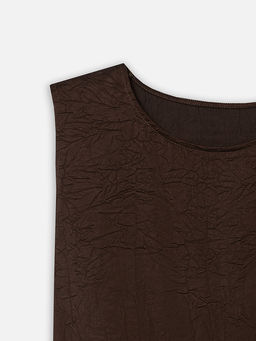 Блузка женская коричневая - Mark formelle фото 5