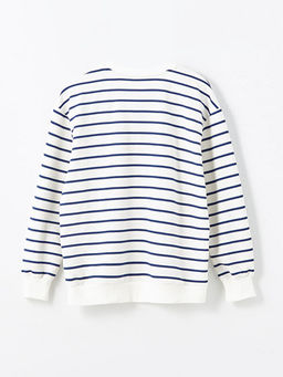 Bisiklet Yaka K?z ?ocuk Sweatshirt - Waikiki фото 2