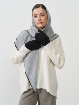 Перчатки из кашемира 31100 черные