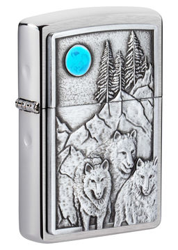 Зажигалка ZIPPO Волки | Wolf Design 49295