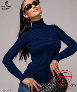 водолазка женская с высоким горлом - Bruno фото 3