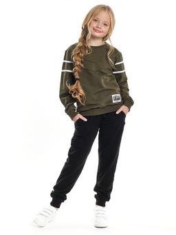 Костюм спортивный для девочки	 UD 7322 хаки