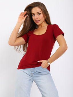 Футболка женская 6-203ж (бордо)