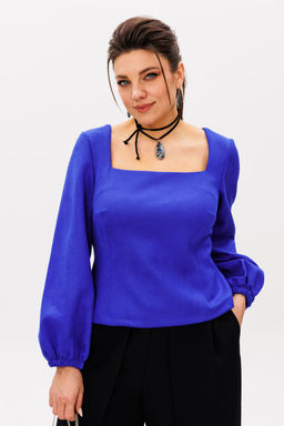 Блуза ANELLI 1531 василек