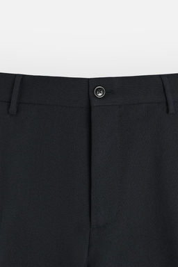 REGULAR FIT WOOL TROUSERS - Zara фото 8