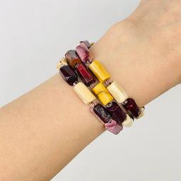 Бусины для украшений из Яшмы (Мукаит) 40 см