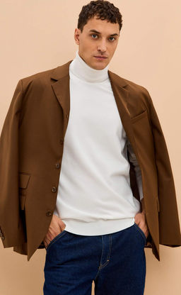 Водолазка F121-01-868 white - Fine joyce фото 9