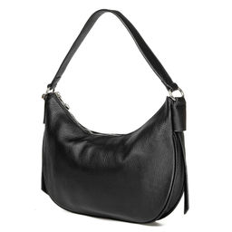 SJ7669 black, Женская кожаная сумка "Тоут", Barcelo Biagi