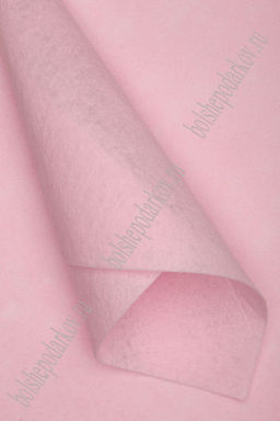 Фетр мягкий 1 мм (10 листов) SF-1945, светло-розовый №086