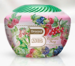 Breesal Ароматические гелевые шарики «Fresh Drops» Breesal «Сочность ягод»  фото 2