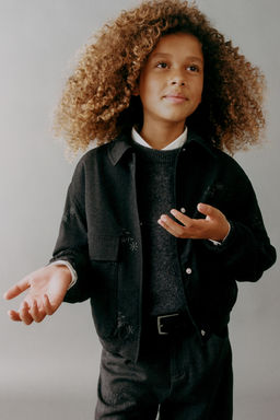 EMBROIDERED FLOWERS BOMBER JACKET - Zara фото 9