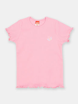 CRB wear/CSBG 63773-27-396 Футболка для девочки,розовый/Ex.Cherubino