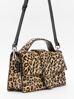 Женская сумка с ручками TENDANCE Артикул 4161153, леопардовый принт  фото 2