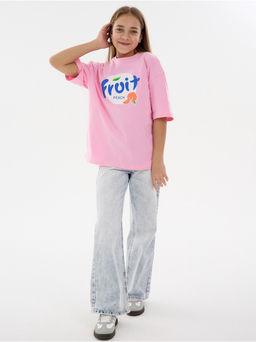 Футболка "Персик" розовый Девочка