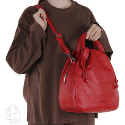 Рюкзак женский 69091-3 red Velina Fabbiano-Safenta/30 в Новосибирске