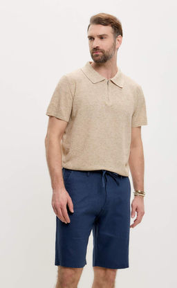 Шорты лен F511-0960-1 jeans