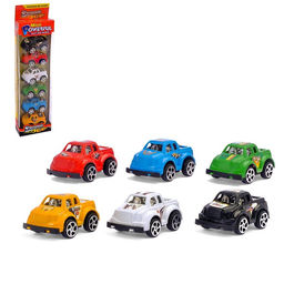 Набор инерционных машин Джип, 6 шт.