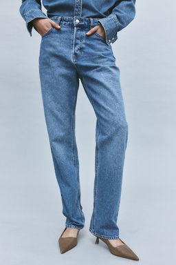 Straight High Jeans - H&m фото 2