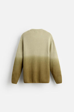 GRADIENT RIBBED SWEATER - Zara фото 7