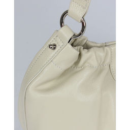 Сумка женская натуральная кожа XYN-3575, 1отд+еврокарман, плечевой ремень, молочный SALE 264903 - Adelia фото 8