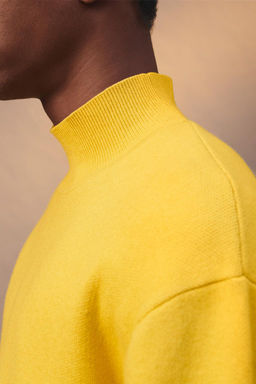 LIMITED EDITION COMPACT HIGH NECK SWEATER - Zara фото 10