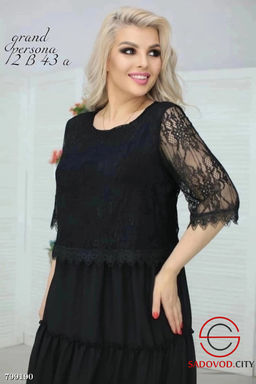 Платье бохо с кружевом (макси) - Bruno фото 2