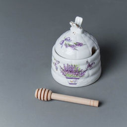 Банка для меда 280 мл / FY22003 /уп 36/ Лаванда - Галеонтрейд фото 3