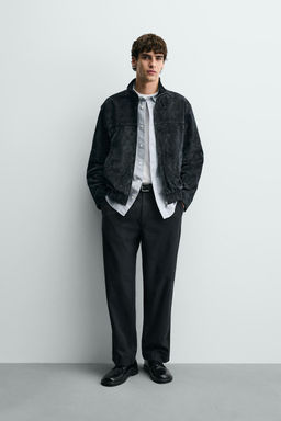 SUEDE LEATHER JACKET