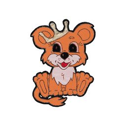 Термоаппликация BLITZ №7 12 шт 7-01 львенок в короне 10х7.5 см