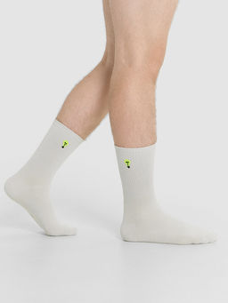 Цена за 5 пар! Носки мужские серые с рисунком в виде лампочки