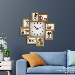 Часы - фоторамка настенные / R8268B /уп 12/ - Галеонтрейд фото 2