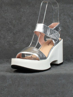 08-QL6989-1B WHITE Босоножки женские (натуральная кожа) - Фабричный китай фото 6