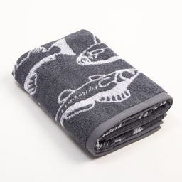 Полотенце махровое Этель «Лучший рыбак», 50×90 см, 100% хлопок, 420 г/м², серое