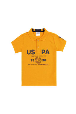 Футболка-поло U.S. Polo Assn Brick для мальчиков хлопок