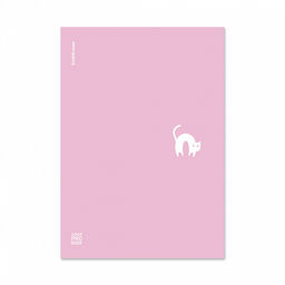 Цена за 3 шт. Тетрадь общая ученическая с пластиковой обложкой на скобе ErichKrause Brave cats, фиолетовый, А4, 48 листов, клетка_MIX-PACK фото 3