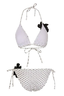Puantiyeli __gen Kapl_ _i_ek Aplikeli Normal Bel Regular Bikini Tak_m_ TBESS26BT00099 - Trendyolmilla фото 6