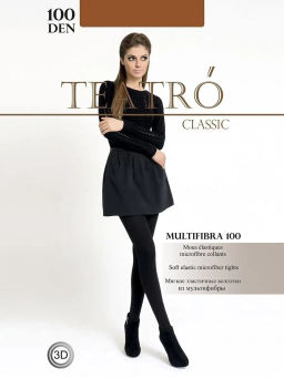 Колготки TEATRO MULTIFIBRA 100 COLOR бронзовый  фото 5