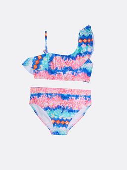 Bask?l? K?z ?ocuk Bikini