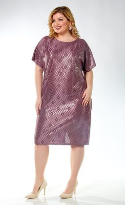 4975/6 Роскошное женское платье свободного силуэта - Ckc collections фото 2