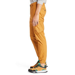 Брюки Timberland Jogger Pant Profile Lake Stretch Ripstop Utility оранжевые  фото 4