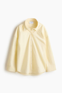 Camisa en popelina de algod?n