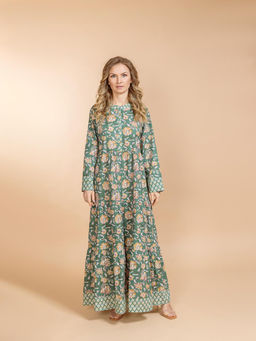 Платье (хлопок) №25-580-3 - Ганг фото 5