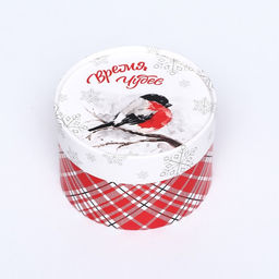 Набор новогодних коробок 3 в1 «Время чудес» 16×10, 14×9, 13×8.5 см